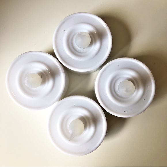 Ceramic Halloween Bucket Candle or Candy Holder Handle Open Stars Hand Painted - Picture 10 of 10